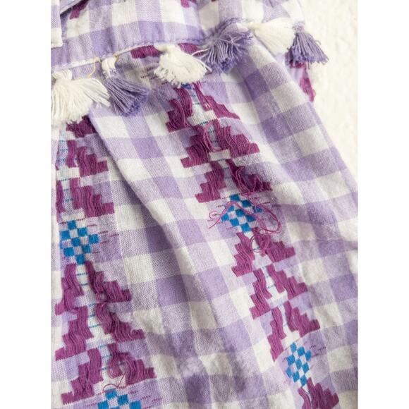 Dodo Bar Or Ariana Purple Mini Skirt M retail $250 - Picture 10 of 12